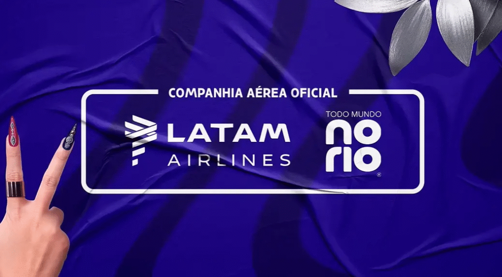 LATAM será companhia aérea oficial do Todo Mundo no Rio em 2026